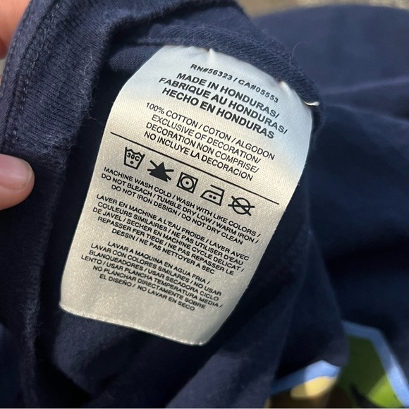 Nike UNC Tarheel Camo Logo Mens Athletic Cut T-Shirt - Picture 7 of 7